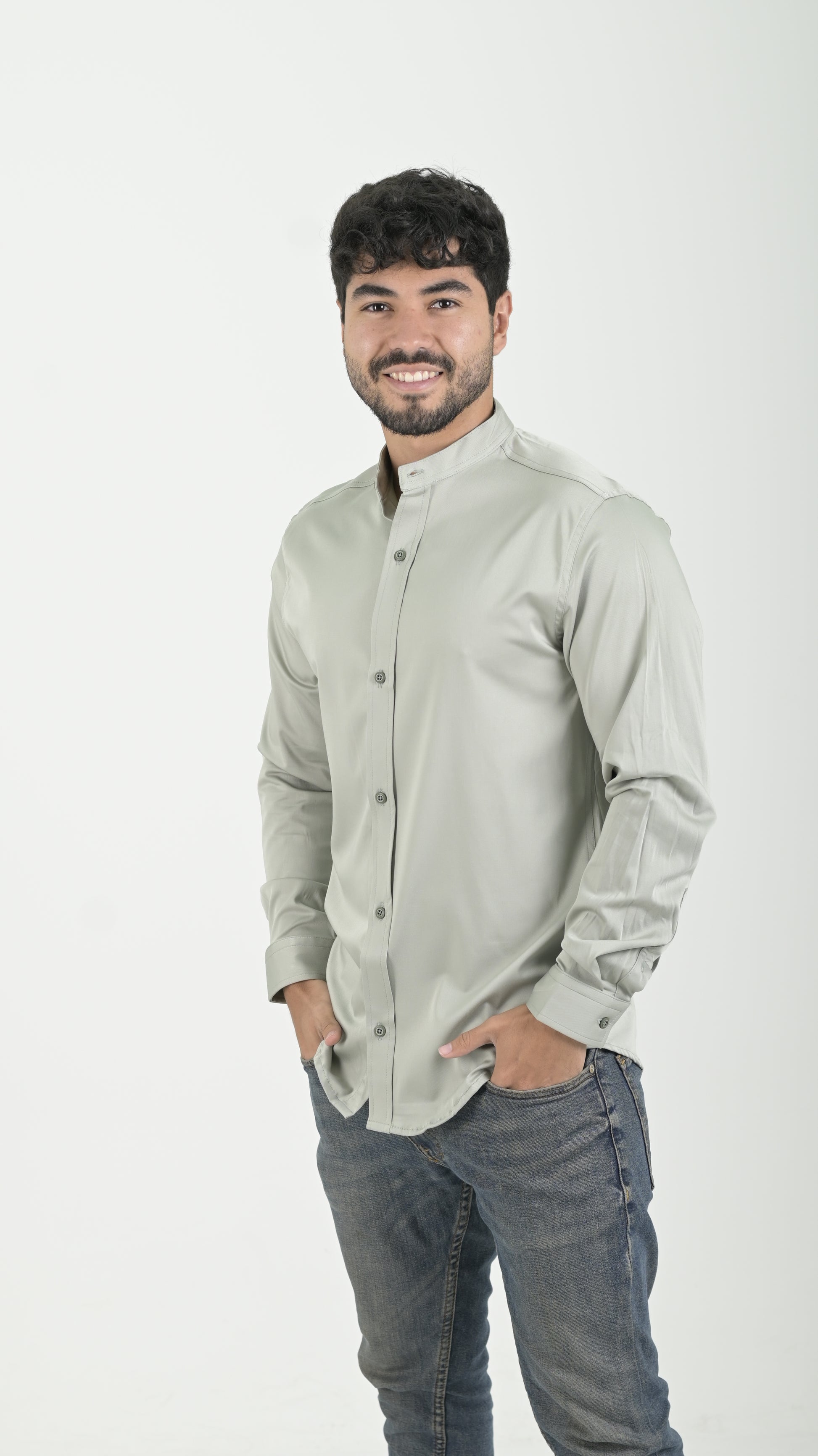 Gray helmet for bikers