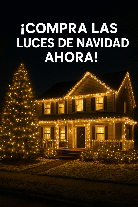LUZ SOLAR NAVIDEÑA 100 LUCES CAJA